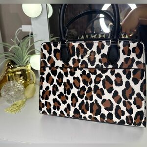 Kate Spade Spotted Leopard Small Satchel